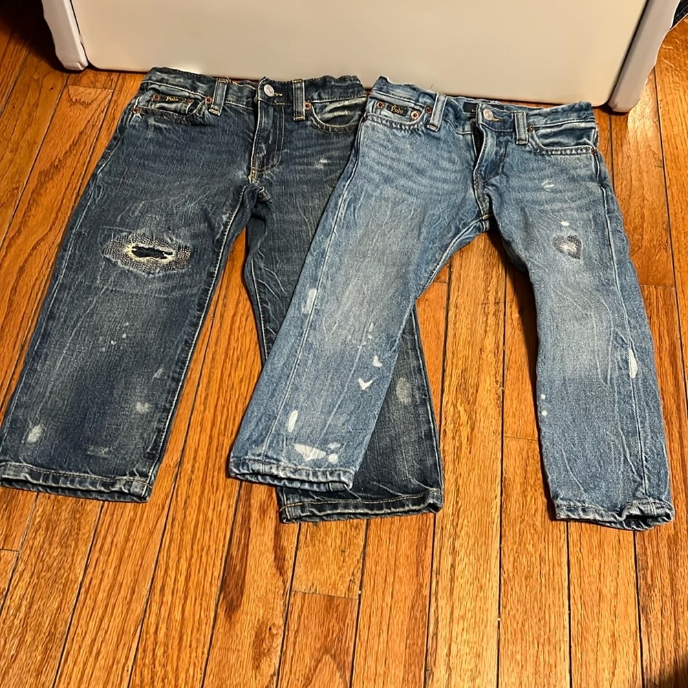 RALPH LAUREN (Polo) Toddler Jeans 🧳 BUNDLE DEAL ❗️